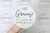 STICKERS GRACIAS POR APOYAR ESTE EMPRENDIMIENTO X 9 UNIDADES