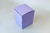 CAJA 10X10X12.5CM LAVANDA- C337
