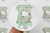 STICKERS GRACIAS DISEÑO KITCHENAID AQUA X 9 UNIDADES