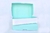 CAJA REVERSIBLE 24X15X5.5CM AQUA/BLANCA- C128