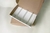 CAJA DEGUSTACION 24X15X5.5CM KRAFT /BLANCA- C295