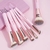 Kit Pincéis de Maquiagem com 7 Peças - Cerdas Macias para Olhos, Pele e Acabamento Profissional na internet