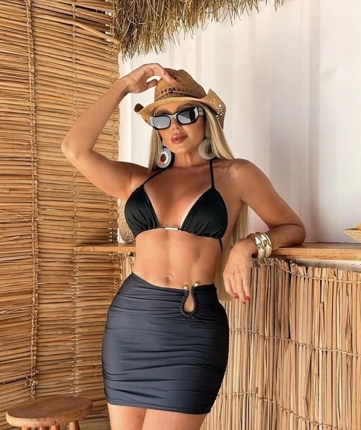 Biquíni + Saia onix