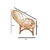 Cadeirinha Infantil em Vime - Vime Decore