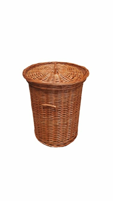 Cesto de Roupa em Vime Natural
