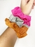 Scrunchies em cambraia “pipoquinha”