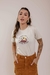T-SHIRT QUANDO O ROLÊ TEM LUGAR PRA SENTAR - BEGE