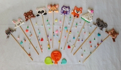 Topper Porcelana Fría - Animalitos del Bosque - comprar online