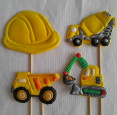 Imagen de Topper Porcelana Fría - Transportes Varios Motivos