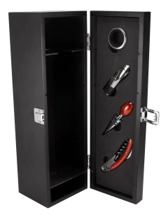 Set Cava O Caja Bar Con Utensilios Sacacorchos Para Vino Cab - comprar en línea