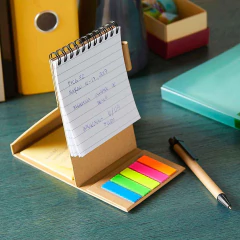 Libreta De Bolsillo Tipo Bloc Con Pluma Y Adhesivos en internet