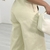 Jardineira Feminina Jeans Macacão Pantalona Wide Leg Bolso - comprar online