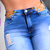 Calça Jeans Feminina Corrente Empina Bumbum Veste Bem na internet