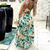 Vestido Longo Estampa Floral Decotado Verão Veste Bem - CLOSET CHARM