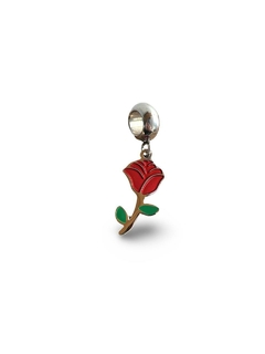 Berloque Flor Rosa