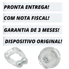 Kit 4 Clipe Nasal Anti Ronco e Apneia Dilatador Magnético - comprar online