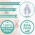 Kit 2 Seringas Lavador Aspirador Nasal Limpeza Infantil Bico Silicone Nariz Bebê na internet