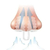 Kit 4 Dilatador Nasal Espiral Anti Ronco E Apnéia Do Sono Interno - CONEXSUPRI