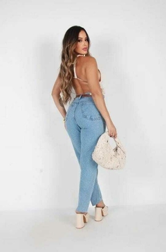 Calça Mom sem Lycra