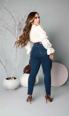 Calça Skinny com Lycra - comprar online