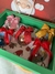 030- CAIXA E SACOLA PARA 5 BOLAS DE NATAL - Ateliê da Stefany