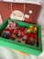 030- CAIXA E SACOLA PARA 5 BOLAS DE NATAL