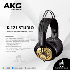 AKG K121 Studio - Audífonos de Estudio
