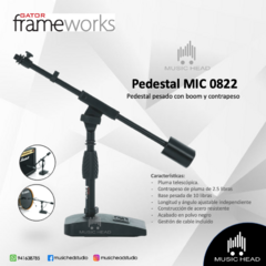 Frameworks MIC0822 - Parante de micrófono con boom