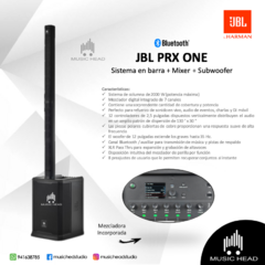 JBL PRX ONE - Sistema amplificado PA con subwoofer