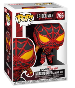 Funko Pop Spider-Man Miles Morales - Miles Morales (S.T.R.I.K.E. Suit) #766