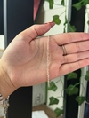 pulseira cartier cadeado 3mm 21cm
