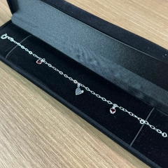 pulseira coraçao vermelho - comprar online