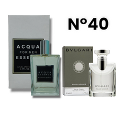 N°40 Referência: BVLGARI POUR HOMME