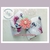 Laço Estampado Branco Floral