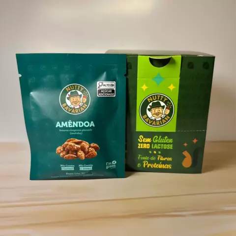 Flow Pack 30g Amendoa Glaceada - Display C/ 12 - comprar online