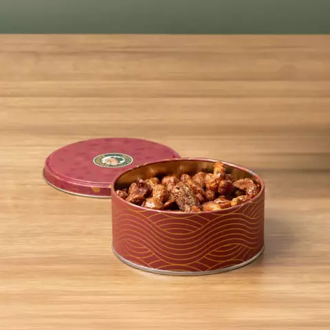 Lata Vinho 320g Castanha de Caju Glaceada - comprar online