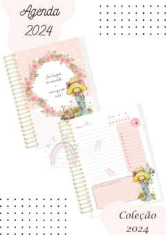 Agenda PERMANENTE "Sonho de menina" I na internet