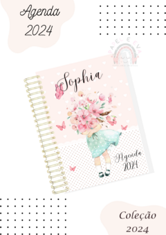 Agenda PERMANENTE "Sonho de menina" III - comprar online