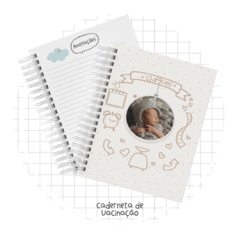 CADERNETA DE SAÚDE MENINO FOTO PERSONALIZADA - Papel e EVA 