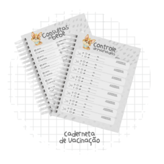 CADERNETA DE SAÚDE MENINO CACHORRINHO PERSONALIZADA - Papel e EVA 