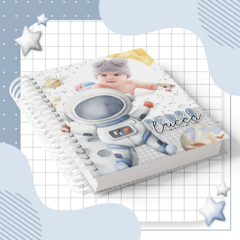 CADERNETA DE SAÚDE MENINO ASTRONAUTA PERSONALIZADA - comprar online