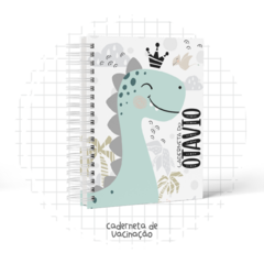 CADERNETA DE SAÚDE MENINO DINO BOY PERSONALIZADA na internet