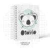 CADERNETA DE SAÚDE MENINO COALA ESCANDINAVO PERSONALIZADA - comprar online