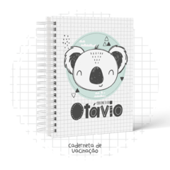 CADERNETA DE SAÚDE MENINO COALA ESCANDINAVO PERSONALIZADA - comprar online