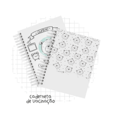 CADERNETA DE SAÚDE MENINO URSINHO ESCANDINAVO PERSONALIZADA - Papel e EVA 