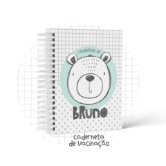 CADERNETA DE SAÚDE MENINO URSINHO ESCANDINAVO PERSONALIZADA - comprar online