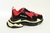 BALENCIAGA TRIPLE S BLACK RED GREY - loja online