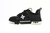 LOUIS VUITTON LEATHER LACE UP FASHIONABLE BOARD SHOES BLACK