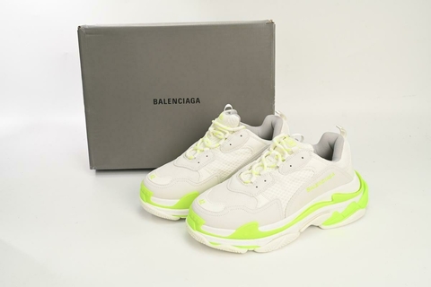 BALENCIAGA TRIPLE S FLUORESCENT WHITE