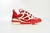 LOUIS VUITTON LEATHER LACE UP FASHIONABLE BOARD SHOES RED - loja online